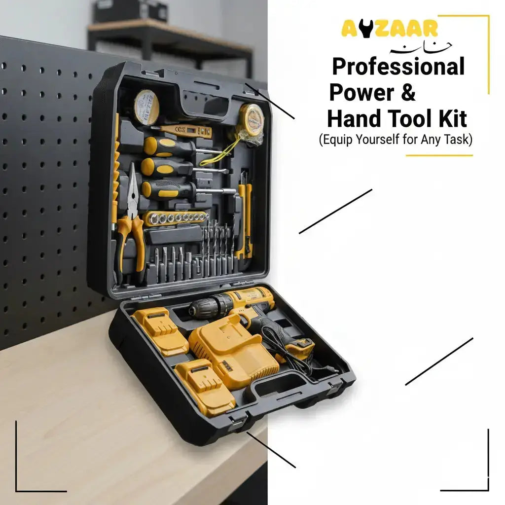 34 piece drill kit-Auzaar Khana