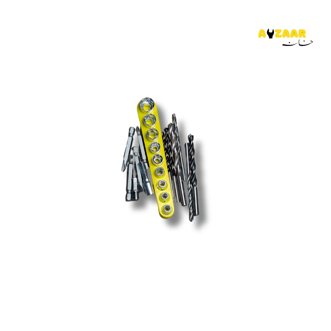 34 piece High power Brushless Drill Kit